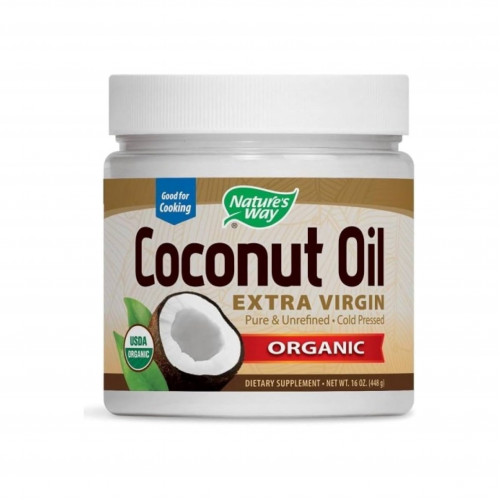 زيت جوز الهند العضوي من نيتشرز واي - 448غ زيت جوز الهند العضوي من نيتشرز واي - 448غ