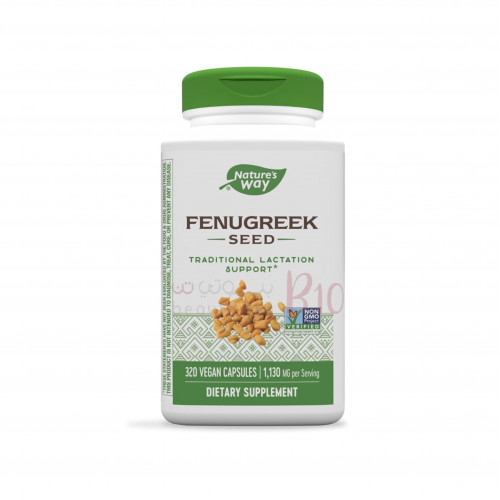 بذور الحلبة1130 مجم ، 320كبسولة نباتية من ناتشرز واي بذور الحلبة1130 مجم ، 320كبسولة نباتية من ناتشرز واي