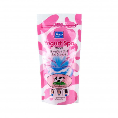 مقشر ملح الحليب بالزبادي من يوكو - 300جرام مقشر ملح الحليب بالزبادي من يوكو - 300جرام