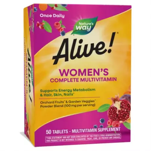 مكمل غذائي لطاقة المرأة من ناتشرز واي 50 كبسولة مكمل غذائي لطاقة المرأة من ناتشرز واي 50 كبسولة