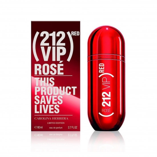 عطر كارولينا هيريرا 212 VIP روز رد النسائي او دو بارفيوم 80مل عطر كارولينا هيريرا 212 VIP روز رد النسائي او دو بارفيوم 80مل