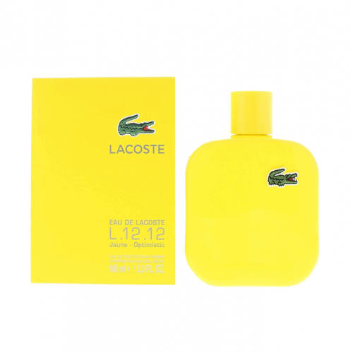 عطر او دي لاكوست ال.12.12 جون اوبتميستك من لاكوست للرجال - او دي تواليت 100مل
