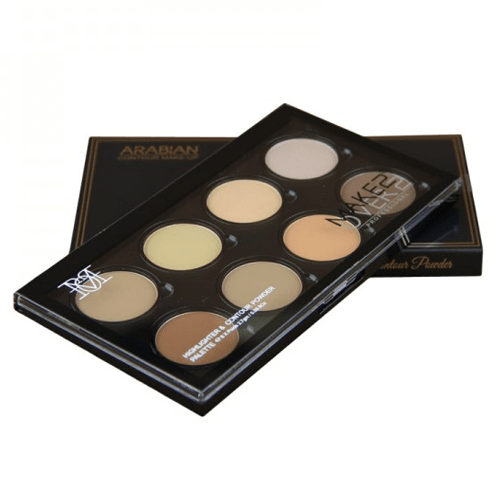 مجموعة تحديد الوجه من ميك اوفر22 - فاتح