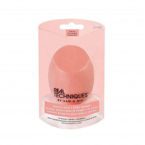 اسفنجة مكياج ميركل للوجه والجسم سام اند نِك من ريل تكنيك