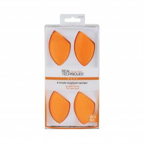 اسفنجة مكياج ميركل من ريل تكنيك - 4 قطع