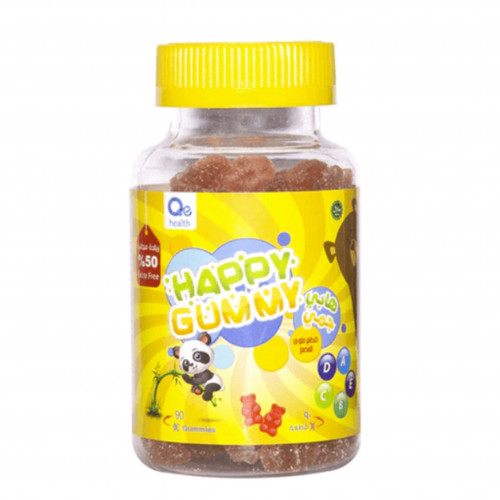 مكمل غذائي هابي جاميز غني بالفيتامينات للأطفال، 90قطعة