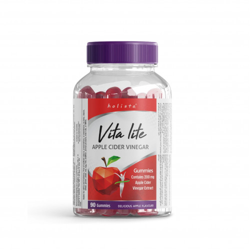 هوليستا فيتا لايت خل التفاح - 90 قطعة هوليستا فيتا لايت خل التفاح - 90 قطعة