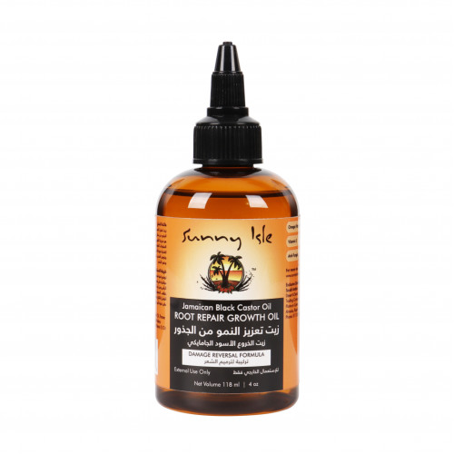 زيت تعزيز نمو الشعر بزيت الخروع الأسود الجامايكي من ساني ايل 118 مل