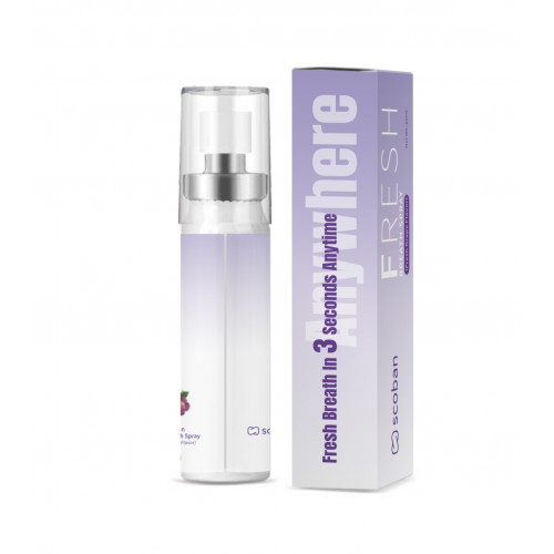 بخاخ سكوبان بنكهة العنب المنعش للنفس 20مل