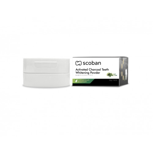  بودرة تبييض الأسنان بالفحم من سكوبان 50جم