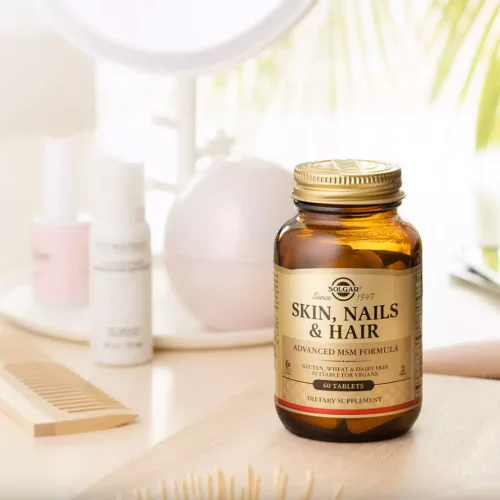 مكمل سولجار لدعم البشرة والأظافر والشعر 60 كبسولة مكمل سولجار لدعم البشرة والأظافر والشعر 60 كبسولة
