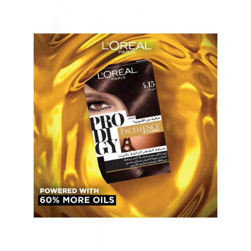 لوريال باريس صبغة بروديجي بني بارد 4.15 لوريال باريس صبغة بروديجي بني بارد 4.15