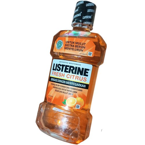 ليسترين الحمضيات الطازجة غسول يومي مطهر للفم و الاسنان 250مل