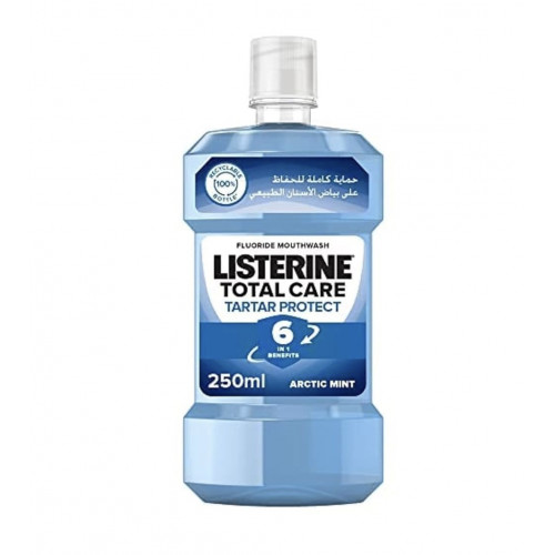 غسول الفم ليسترين للعناية الكاملة بالجير 250مل