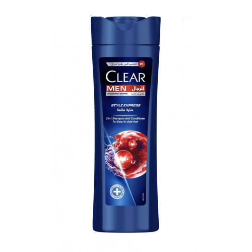  شامبو كلير مين المضاد للقشرة ستايل إكسبريس 2 في 1،