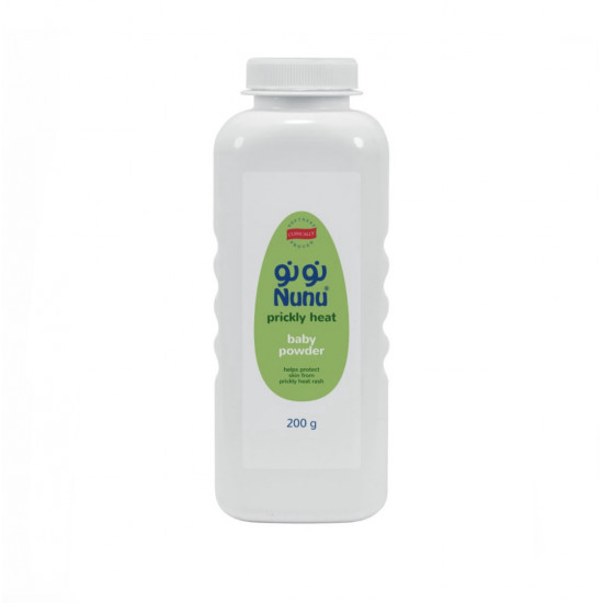 نونو بودرة للأطفال الحرارة الجلدية بالمنثول - 200 جرام