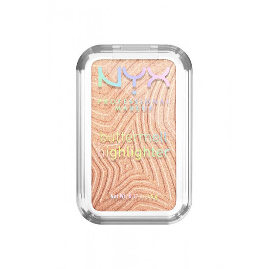 بودرة هايلايتر من بوتيرميلت، مقاومة للبهتان ، لون زبده 10 من نيكس 