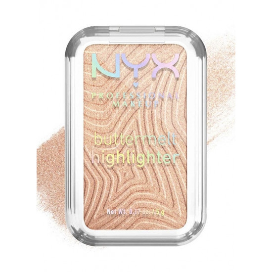 بودرة هايلايتر من بوتيرميلت، مقاومة للبهتان ، لون زبده 10 من نيكس 