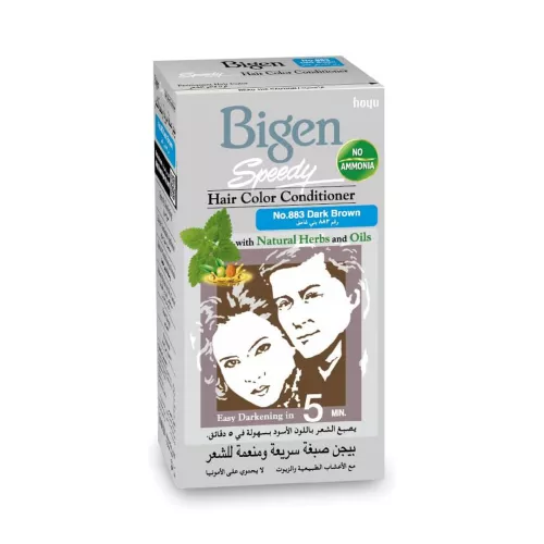 صبغة شعر بيجين سبيدي بني غامق 883 صبغة شعر بيجين سبيدي بني غامق 883