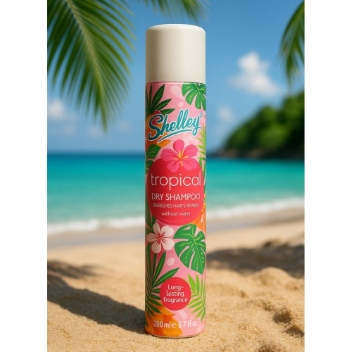 شامبو جاف غير مرئي برائحة استوائية 200 مل شامبو جاف غير مرئي برائحة استوائية 200 مل