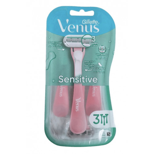 جيليت فينوس للبشرة الحساسة 3 شفرات جيليت فينوس للبشرة الحساسة 3 شفرات