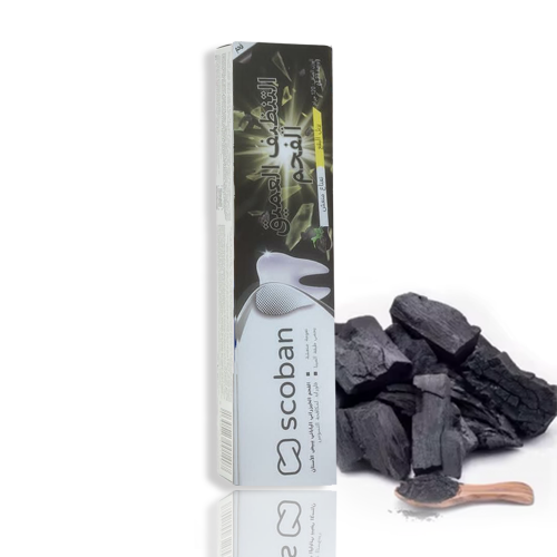 معجون أسنان سكوبان للتنظيف العميق بالفحم معجون أسنان سكوبان للتنظيف العميق بالفحم