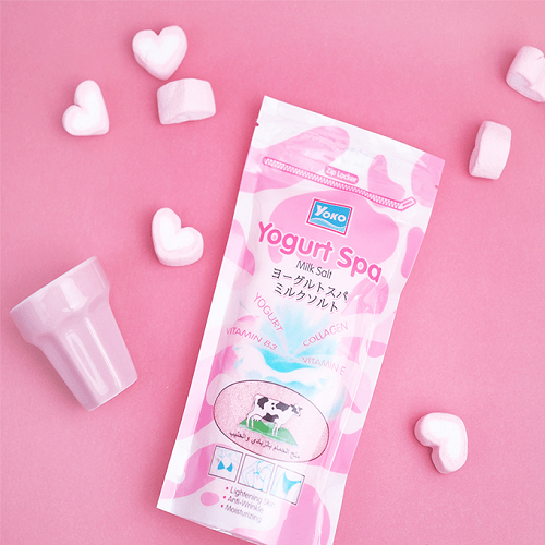 مقشر ملح الحليب بالزبادي من يوكو - 300جرام مقشر ملح الحليب بالزبادي من يوكو - 300جرام