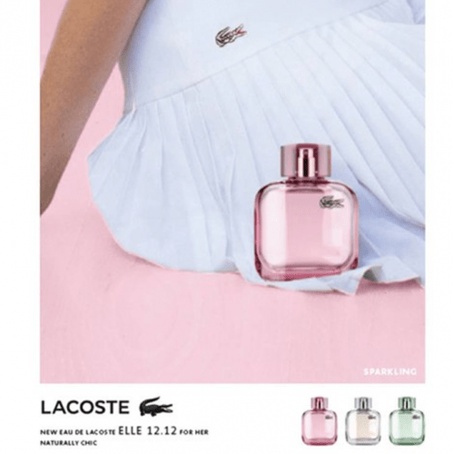 عطر او دي لاكوست ال .12.12 بور ايلي سباركلنج للنساء من لاكوست - او دي تواليت 90مل