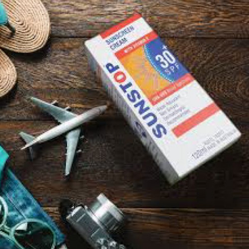 كريم واقي شمس بعامل حماية 30 SPF بفيتامين إي من صن ستوب - 120 مل كريم واقي شمس بعامل حماية 30 SPF بفيتامين إي من صن ستوب - 120 مل