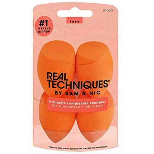 اسفنجة مكياج ميركل من ريل تكنيك - 4 قطع