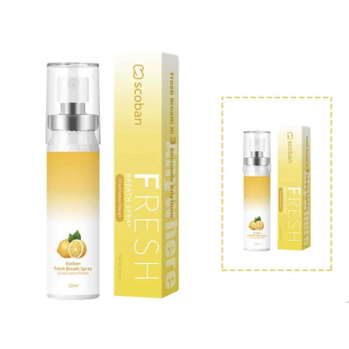 بخاخ سكوبان المنعش للنفس (بنكهة الليمون المنعش) 20 مل