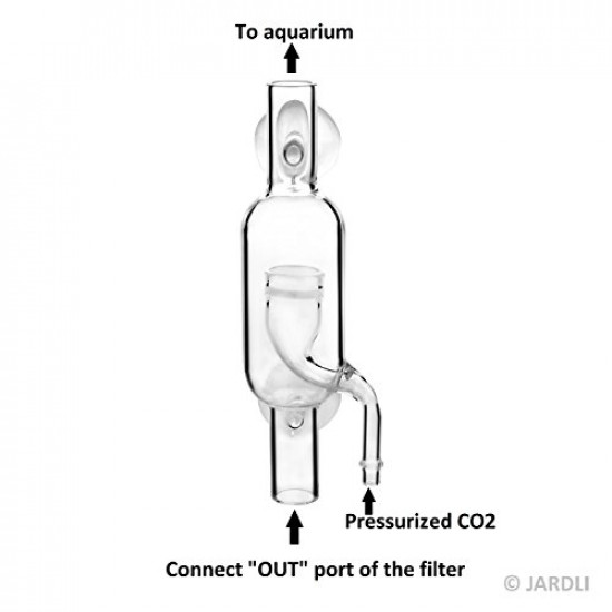 Glass CO2 Atomizer Diffuser