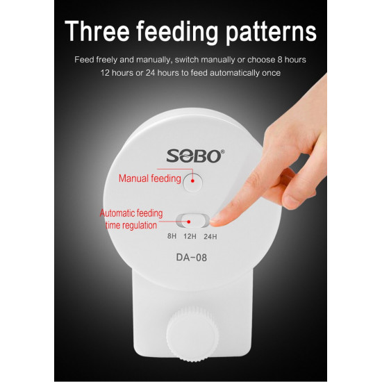 جهاز تغذية الأسماك الألي - SOBO - Automatic Food Dispenser