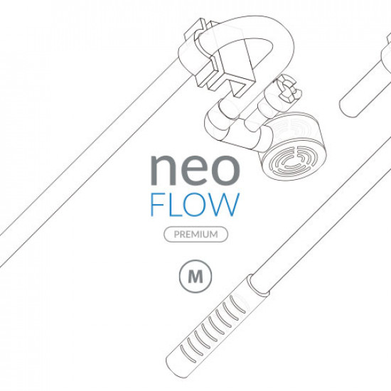 أنابيب بريميوم للفلتر من الإكريلك بحجم وسط وكبير - PREMIUM NEO Flow