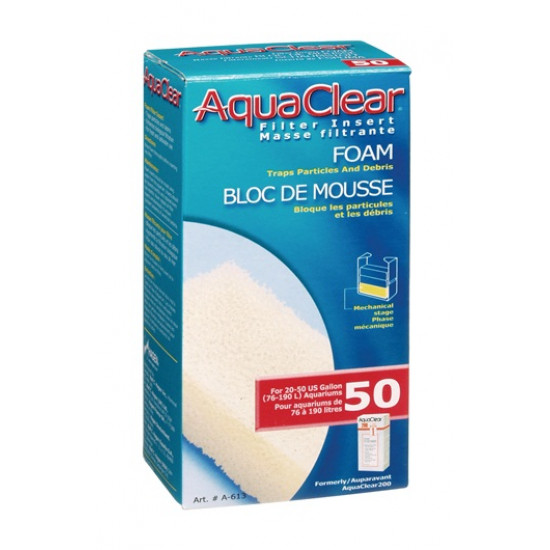 أسفنج جودة عالية بعدة أحجام - AquaClear Foam Filter Insert