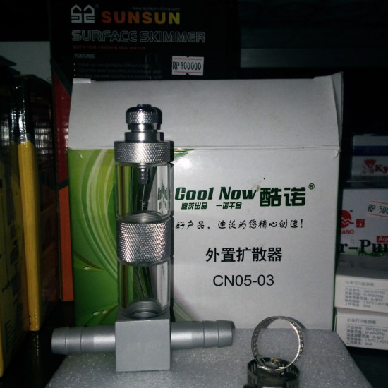 أداة تذويب غاز CO2 من الألمينيوم للأحواض النباتية - Cool Now