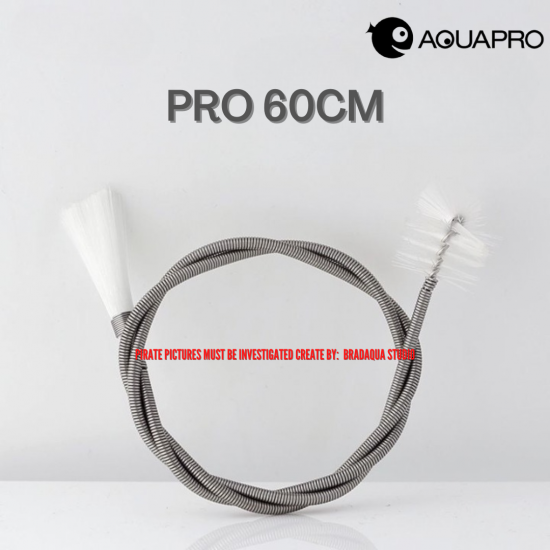 فرشاة التنظيف 2 في 1 لصخور والأخشاب والأنابيب - AQUAPRO Pipe brush Pro