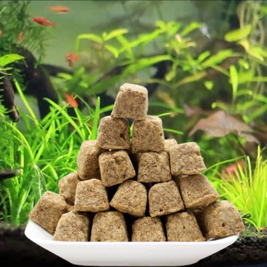 غذاء مجفف مكون من الربيان 100% - Sunsun Frozen Shrimp Food