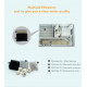 الحوض الكيوت المميز مع فلتر وإضاءة USB من شركة - QANVEE CUTE aquarium
