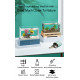 حوض صغير زجاج سوبر كرستال مع قاعدة خشبية - nepall aquarium wood حوض صغير زجاج سوبر كرستال مع قاعدة خشبية - nepall aquarium wood