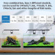 إضاءة LED WRGB مع أستاند بحجم 30 سم -  Fullgain