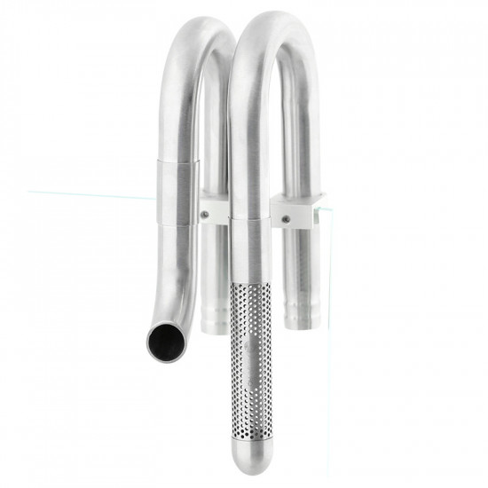 بايب ستيل للفلاتر الخارجية مقاس 16 ملي - AQUAPRO mini stainless steel 16mm 