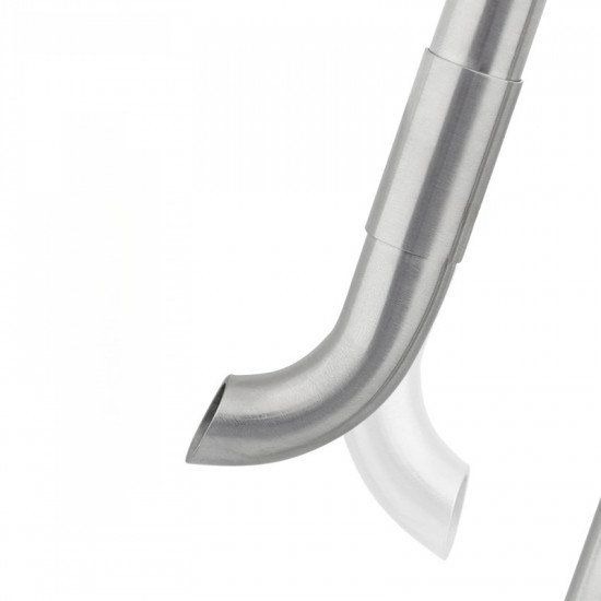 بايب ستيل للفلاتر الخارجية مقاس 12 ملي - AQUAPRO mini stainless steel 12mm 