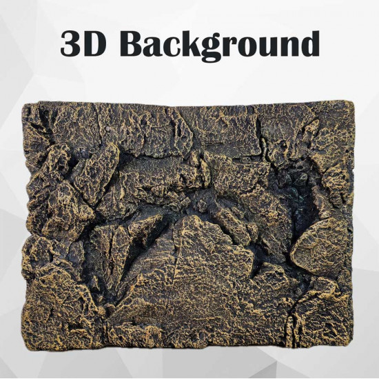 خلفية 3D صخرية بحجم 60x45 سم - 3D background - JA066