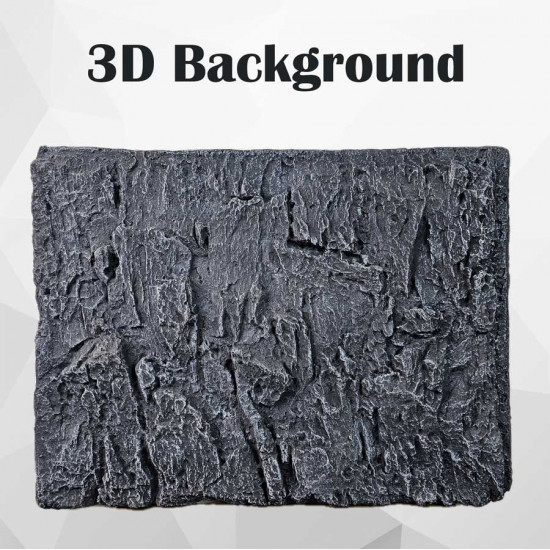 خلفية 3D صخرية بحجم 60x45 سم - 3D background - JA044