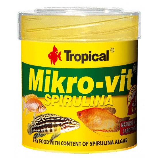 غذاء دقيق يحتوي على صفار البيض والطحالب - Tropical غذاء دقيق يحتوي على صفار البيض والطحالب - Tropical