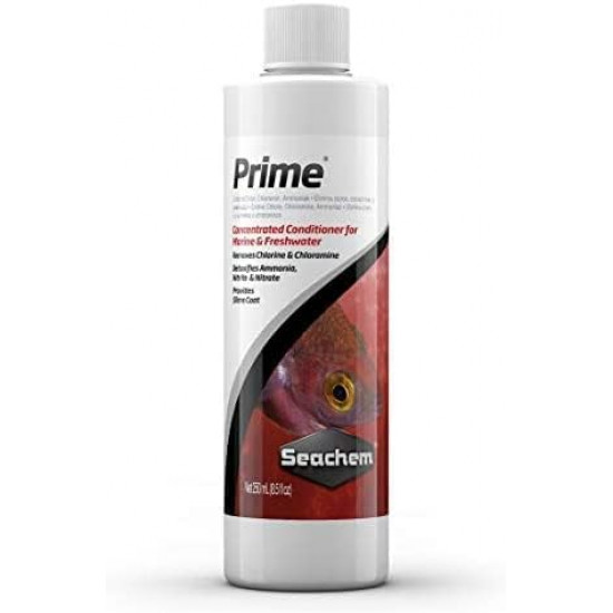 برايم مزيل الكلور حجم صغير وكبير - Seachem Prime