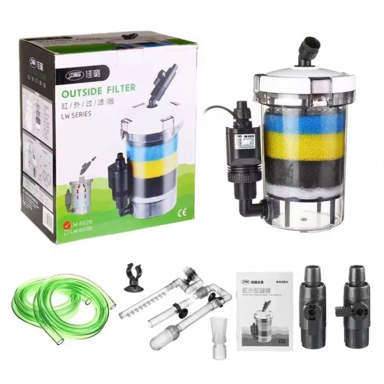 فلتر خارجي للأحواض النانو والصغيرة بثلاث أحجام مختلفة - SUNSUN Canister Filter
