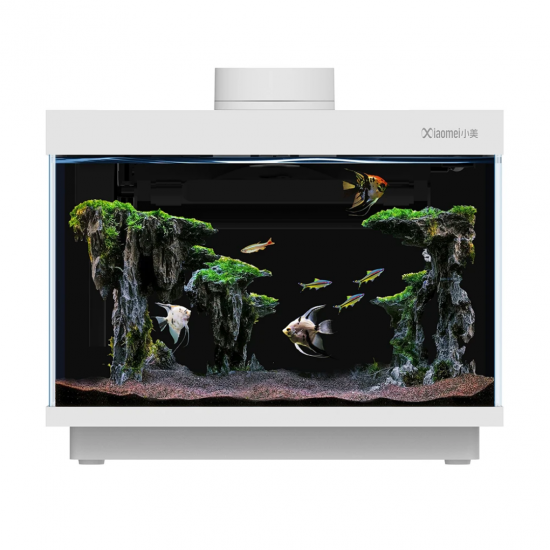 حوض صغير بتقنيات حصرية لون أبيض - Xiaomei Small smart aquarium wifi