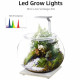 إضاءة LED WRGB مع قاعدة من الخشب - LED Light with WOOD Board